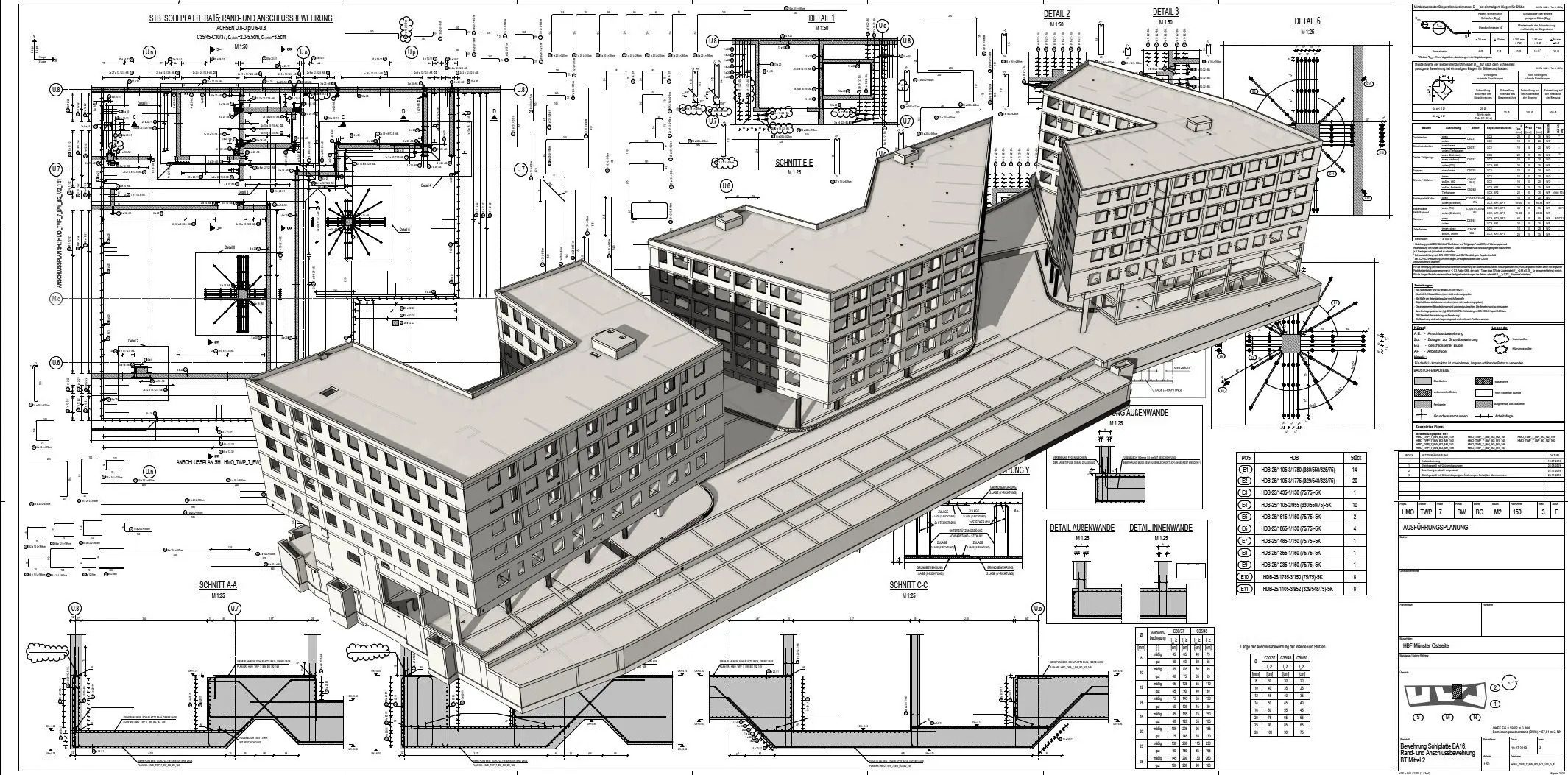Professional rebar plans for your construction project in UK