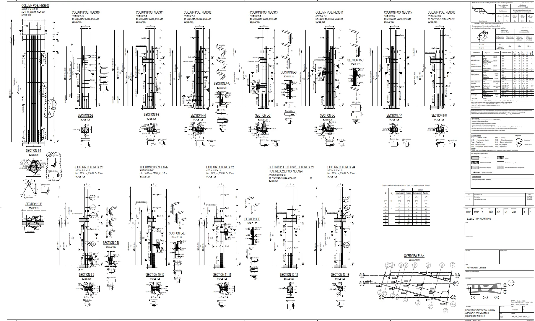 Rebar Column